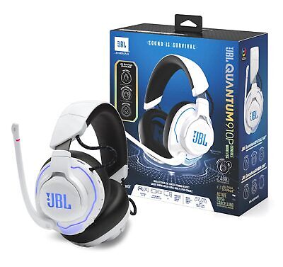 JBL Quantum 910 Blue and White Wireless Gaming Headphones | eBay JBL Quantum 910 Blue and White Wireless Gaming Headphones | eBay