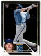 2023 Topps Chrome Nate Eaton Rookie #96 Kansas City Royals