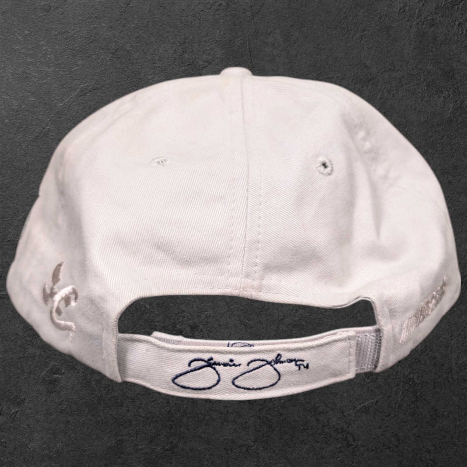 Team Lowes Racing JJ 48 Hendrick Motorsports 20 Years Strapback Hat Gray NASCAR