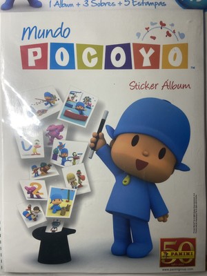 x50 Panini Pocoyo Sticker Packs+ Sticker Album (250 Stickers)