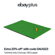 Everfit Golf Hitting Mat Portable Driving Range Practice Training Aid 80x60cm