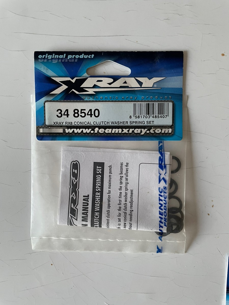 XRAY 348540 CONICAL CLUTCH WASHER SPRING SET - 1 / 8 RX8 GTX8 | eBay