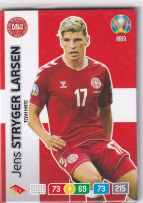 Panini Adrenalyn XL UEFA Euro EM 2020 Nr. 102 Jens Stryger Larsen Team Mate