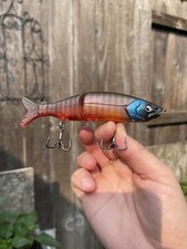 Custom Glide Bait S Waver 168 Style Color Shift  Wild Juicy BLUEGILL