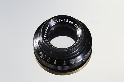 レンズ(単焦点) Carl Zeiss S-Tessar 75mmf4.5 レンズ(単焦点) Carl Zeiss S-Tessar 75mmf4.5 carl zeiss jena S