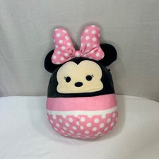 Squishmallows Kellytoy Disney Collection Minnie Mouse Plush Stuffed Toy 8"