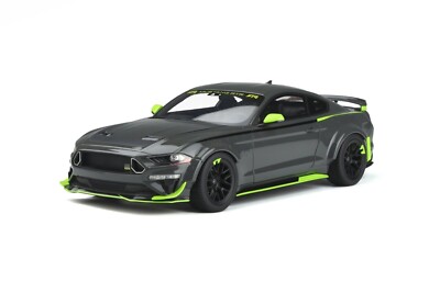1/18 Ford Mustang RTR Spec 5 Gray 10Th Anniversary Model Car By Gt