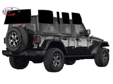 PreCut All Sides Window Film For Jeep Wrangler Unlimited JL 2018-2025 Glass Tint