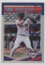 2018 USA Baseball Stars & Stripes Longevity Holo Foil 34/99 Jarred Kelenic uk2