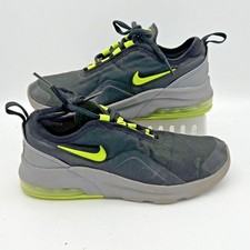 Nike Air Max Motion 2 GS Tenis Juveniles 4Y Negro Gris Voltio AQ2741–011 Niño Niña