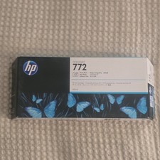 HP Genuine/Original DesignJet 772 Photo Black Ink Cartridge 300ml Inkjet