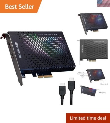 GC573 Live Gamer 4K, Internal Capture Card, Stream and Record 4K60 with ultra...