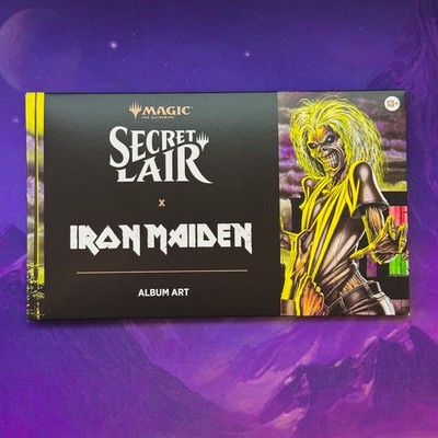 Secret Lair x Iron Maiden Album Art MTG Set Magic SLD Set Animate Dead UK