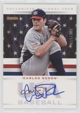 2013 USA Baseball Box Set Collegiate National Team 19/399 Carlos Rodon Auto 1j2