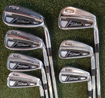 Titleist AP2 710 Forged Iron Set 4-PW Right Handed Dynamic Gold Stiff Flex Steel