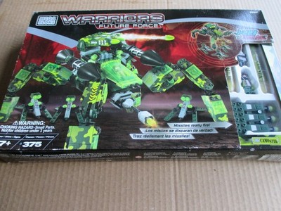 MEGA BLOKS WARRIORS FUTURE FORCE QUADWALKER BUILDING SET - NEW