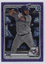 2020 Bowman Chrome Prospects Purple Shimmer Refractor Alejandro Kirk 1dl2
