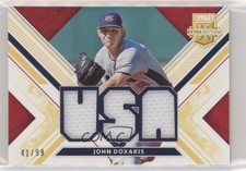 2019 Elite Extra Edition USA National Team Materials Gold 41/99 John Doxakis s3g