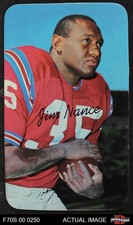 1970 Topps Super #26 Jim Nance    Patriots 7 - NM