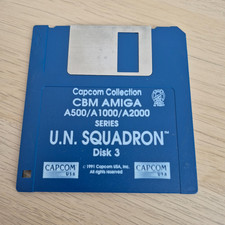   1 Floppy Disk U.N. Squadron   Commodore Amiga 500 1200 2000    