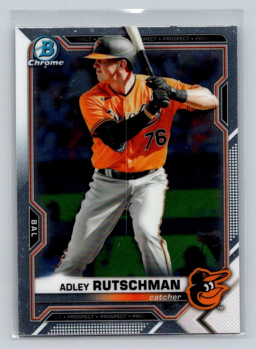 2021 Bowman Chrome Prospects Adley Rutschman Baltimore Orioles #BCP-241