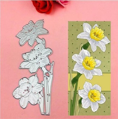 Blume Metall Stencil Cutting Dies Scrapbooking Stanzschablone Album Karte Die