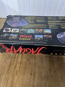 Authentic OEM Atari Jaguar USA Console System BOX ONLY - Box Has Wear