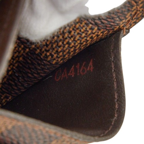 Louis Vuitton Damier Portefeuille Sarah Long Wallet N63209 Brown PVC Leather Lad - Picture 9 of 9