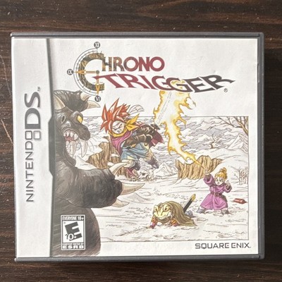 Nintendo Chrono Trigger DS Original Case/Box w/ Instruction Manual NO GAME 