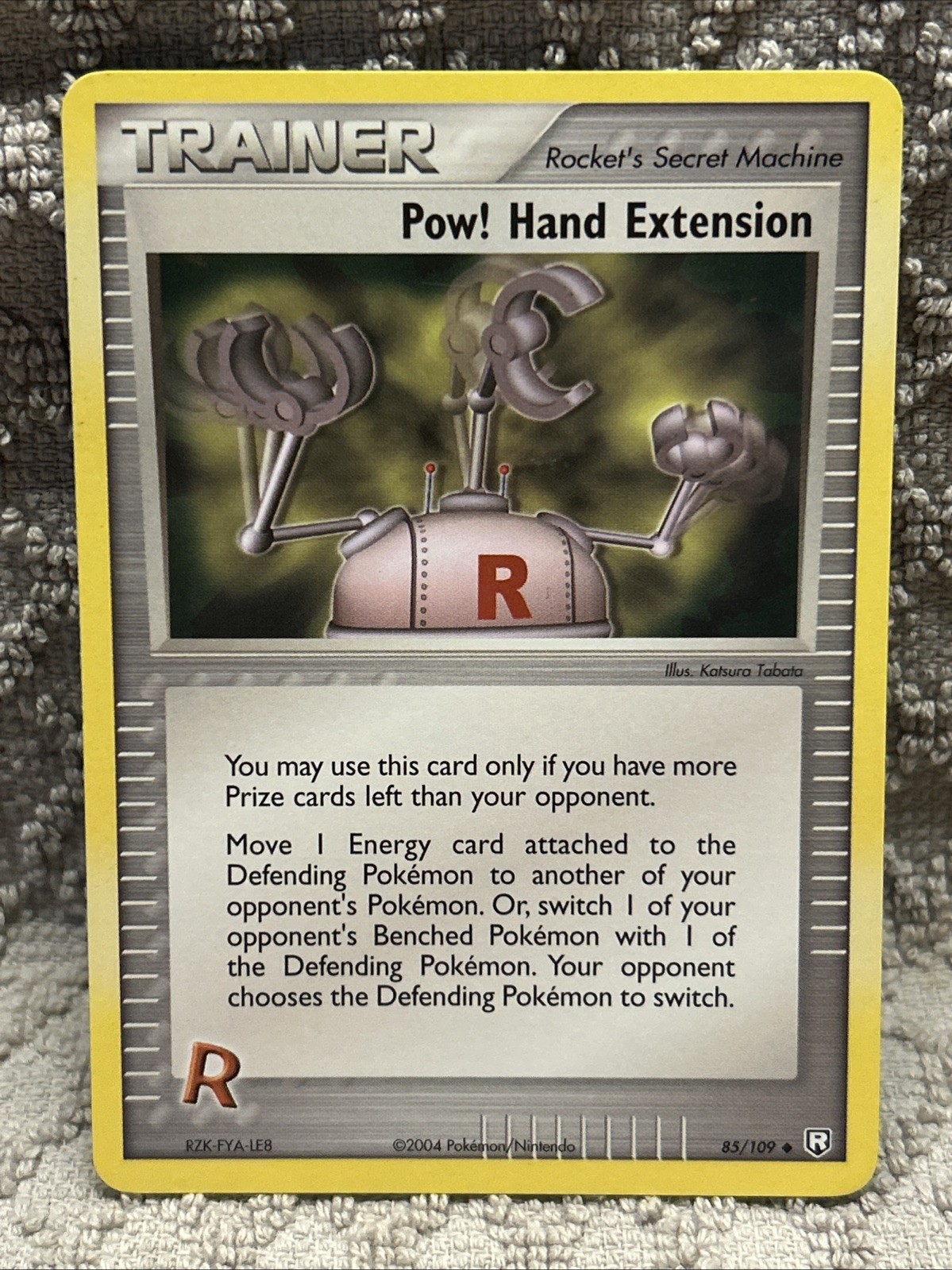 Pow! Hand Extension - 85/109 - Pokemon Ex Team Rocket Returns Non-Holo Card NM