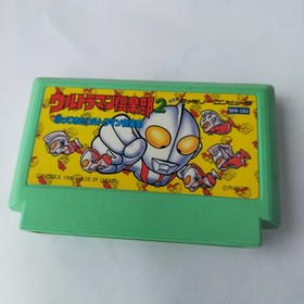 Ultraman Club 2 Bandai pre-owned Nintendo Famicom NES Tested