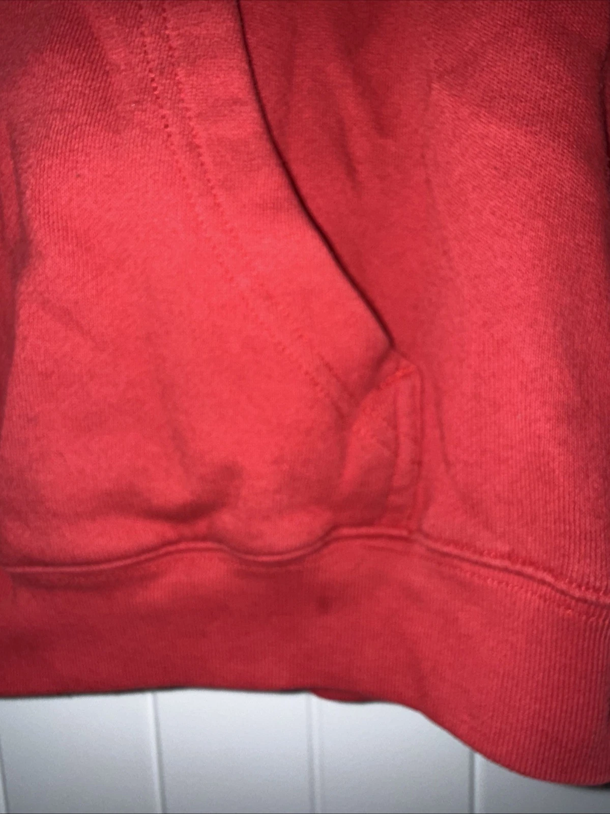 VETEMENTS Felpa con cappuccio NFL rossa giovanile taglia L Houston Texans