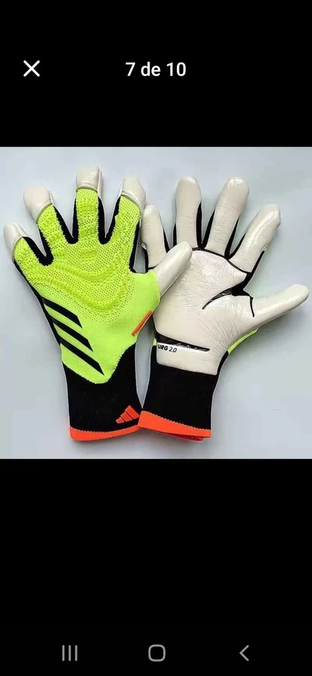Gloves For Goalkeeper "Predators" Size 9 And  10 New - Image 4 of 4