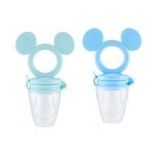 Disney Mickey and Minnie Teether with Fruit Feeder - Safe and Durable Design...