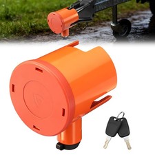 Heavy Duty RV Trailer Hitch Lock Solid Steel Anti-Theft Coupler Lock for
