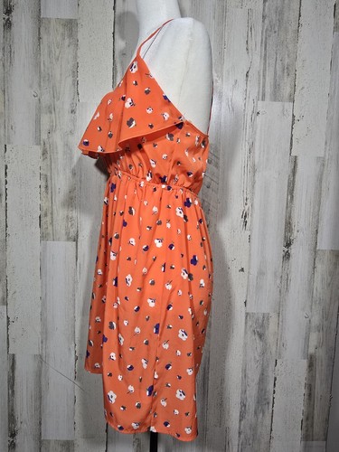 Soprano Women's Ruffle Floral Dress Sleeveless Size Large - Picture 2 of 9
