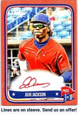 2024 Onyx Vintage #VAJOJA Jojo Jackson Red Ink Autographs #/25