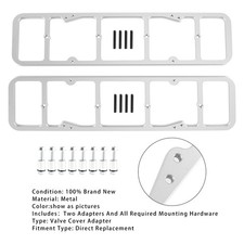Valve Cover Plate 350 327 Head Perimeter Bolt Cover 55-86 To Center Bolt 87-02 Valve Cover Plate 350 327 Head Perimeter Bolt Cover 55-86 To Center Bolt 87-02