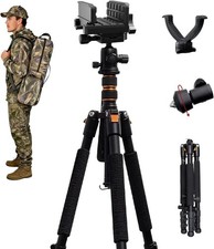 Hunting Tripod, Rifle Shooting Tripod with Integrated Vise Clamp