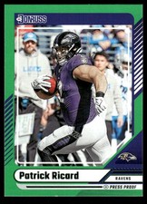 2024 Donruss Press Proof Green #211 Patrick Ricard - FB