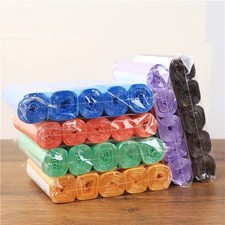 Bolsas de basura de cocina de 50 piezas de 2 galones bolsas de basura pequeñas de 5 rollos