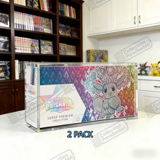 2 Pack Prismatic Evolutions Super Premium Col...