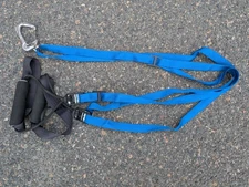 Woss Titan Suspension Trainer Resistance Bands w/ Trango Made in Italy Carabiner