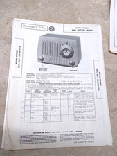 ARVIN 356T 357T Tube AM Radio Schematic Parts Locator SAMS PHOTOFACTS Set 78/2