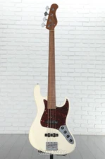 Sadowsky MetroExpress Vintage JJ Bass Fretless, 4-string - Olympic White