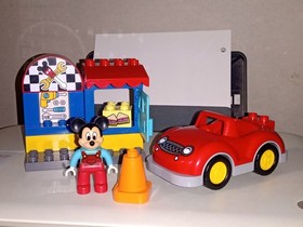 LEGO DUPLO DISNEY JUNIOR MICKEY MOUSE WORKSHOP SET#10829 99% COMPLETE RETIRED 