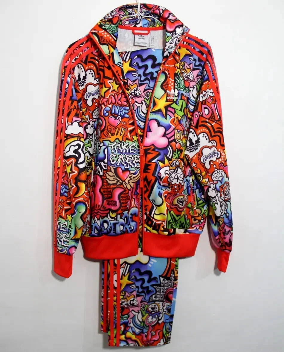 SET adidas Originals X FEWOCiOUS Tracksuit JACKET + PANTS S | eBay