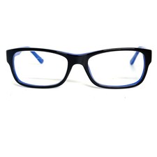 Ray Ban RB 5268 5179 Eyeglasses Black Blue Sq...