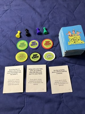**REPLACEMENT PIECES** Dweebs Geeks & Weirdos Board Game Dip Chips Cards Tokens