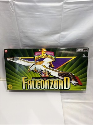 1995 Mighty Morphin Power Rangers White Rangers Deluxe Falconzord BANDAI 2492